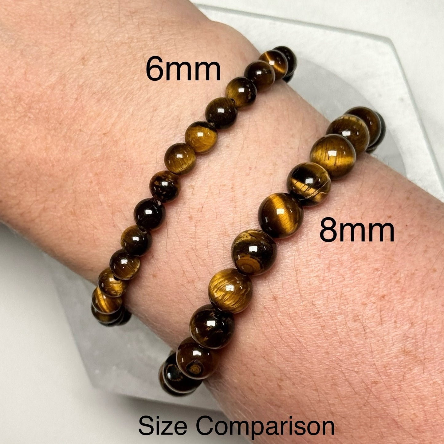One (1) Golden Tiger’s Eye Bracelet (6mm Bead)