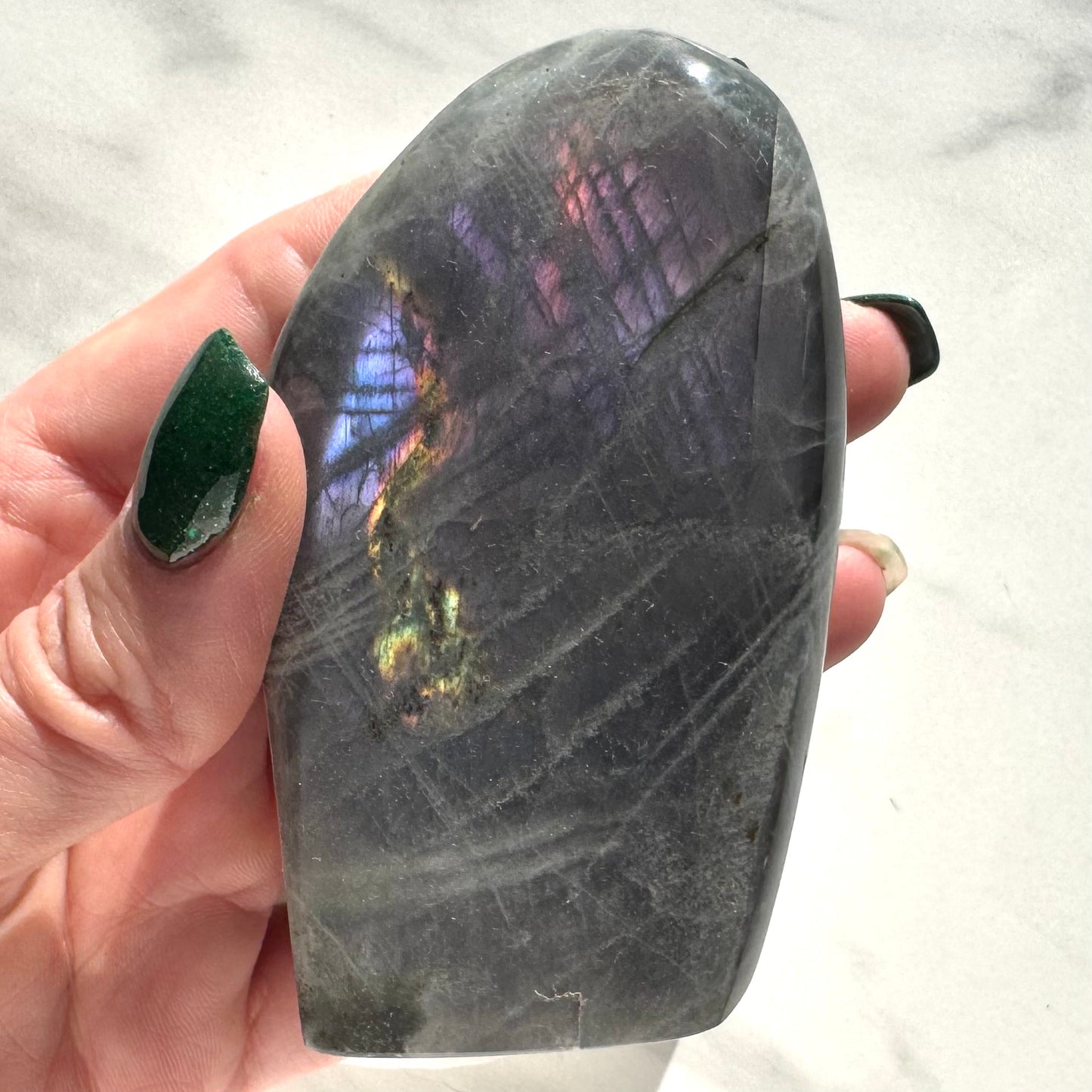 Gorgeous Twilight Flash Labradorite Freeform