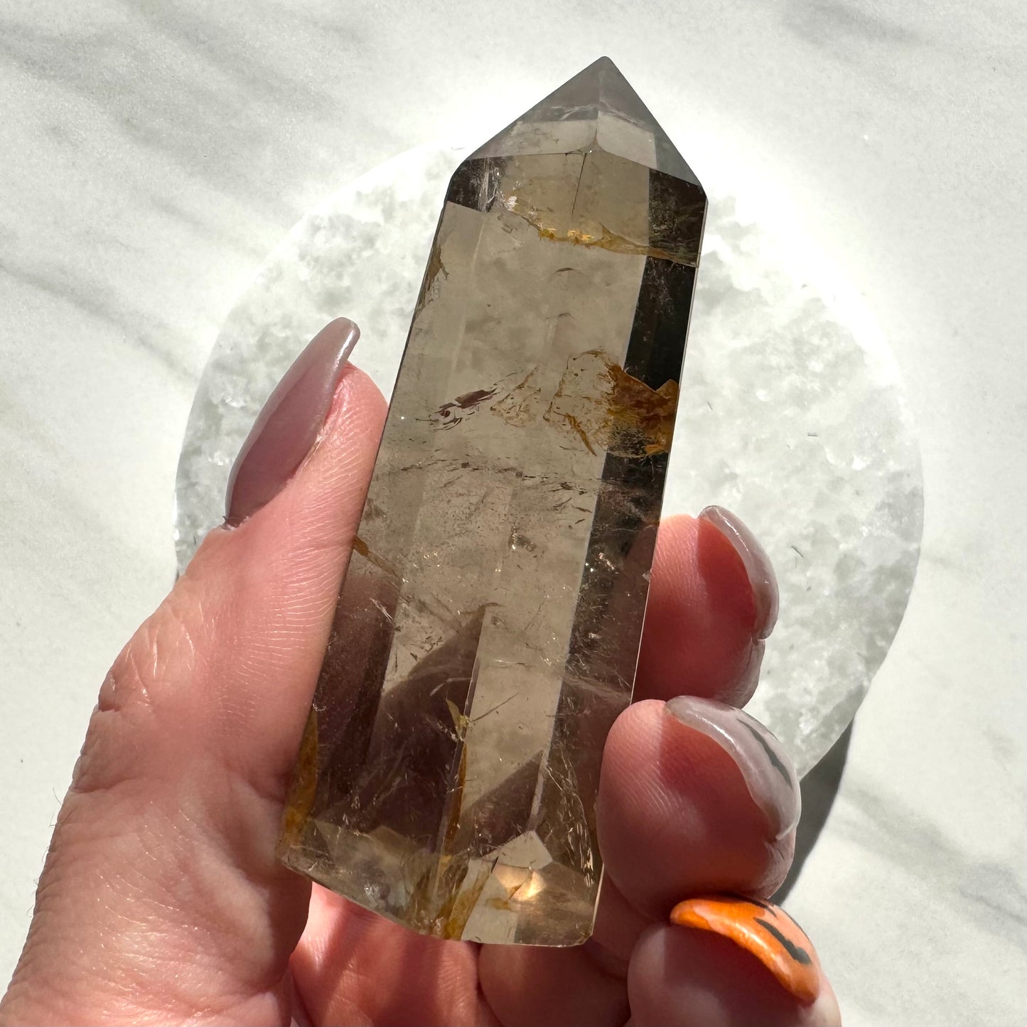 Smoky Quartz Tower A