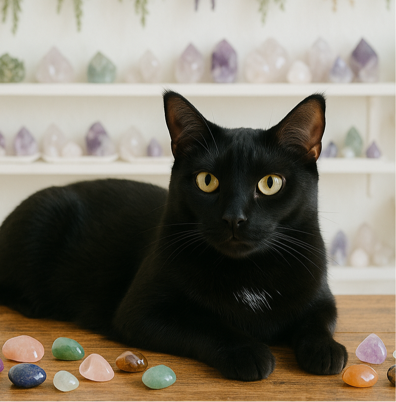 Crystal Tumbles Intuitively Selected by Magic our Shop Kitty ✨🐈⬛