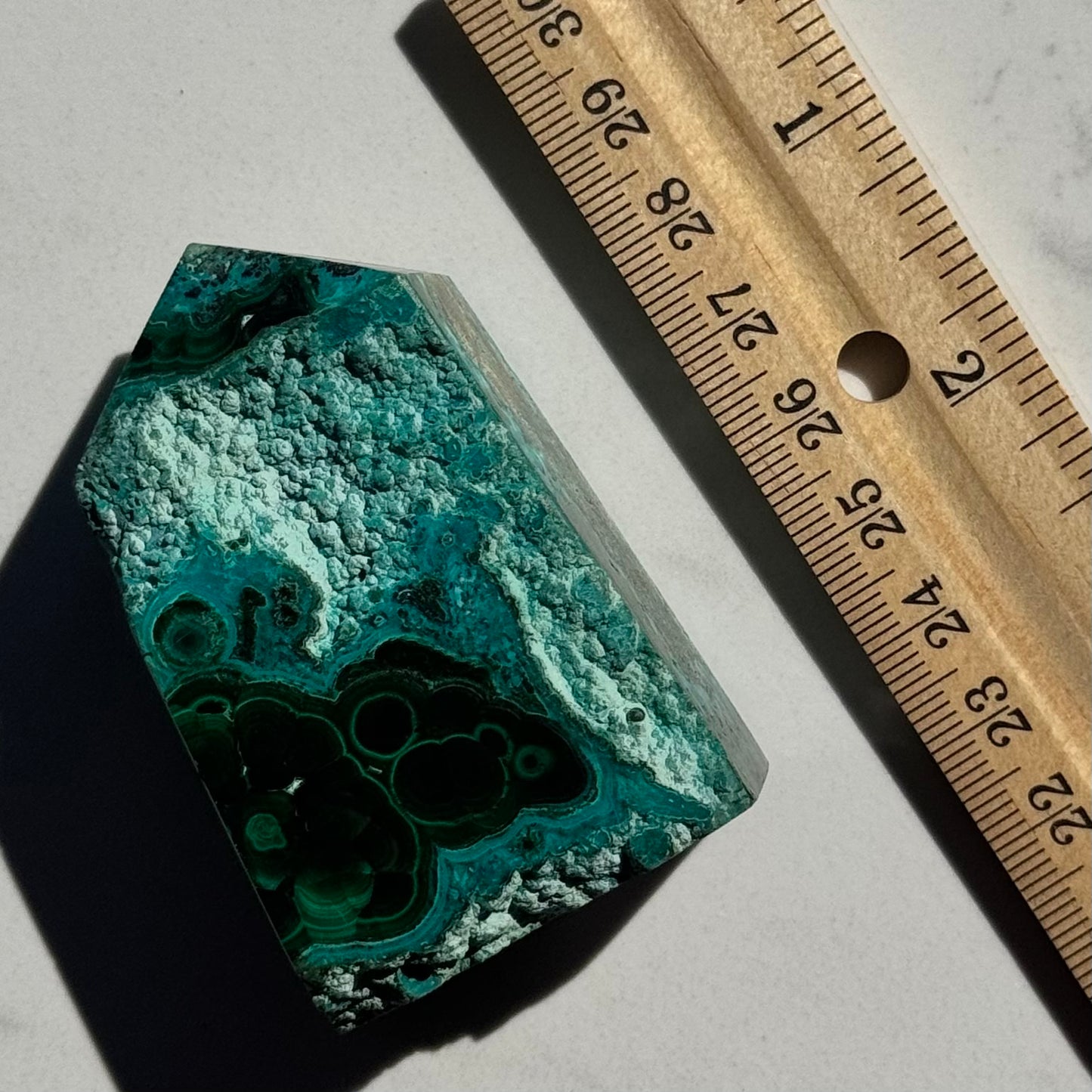 Malachite & Botryoidal Chrysocolla Obelisk | Option B