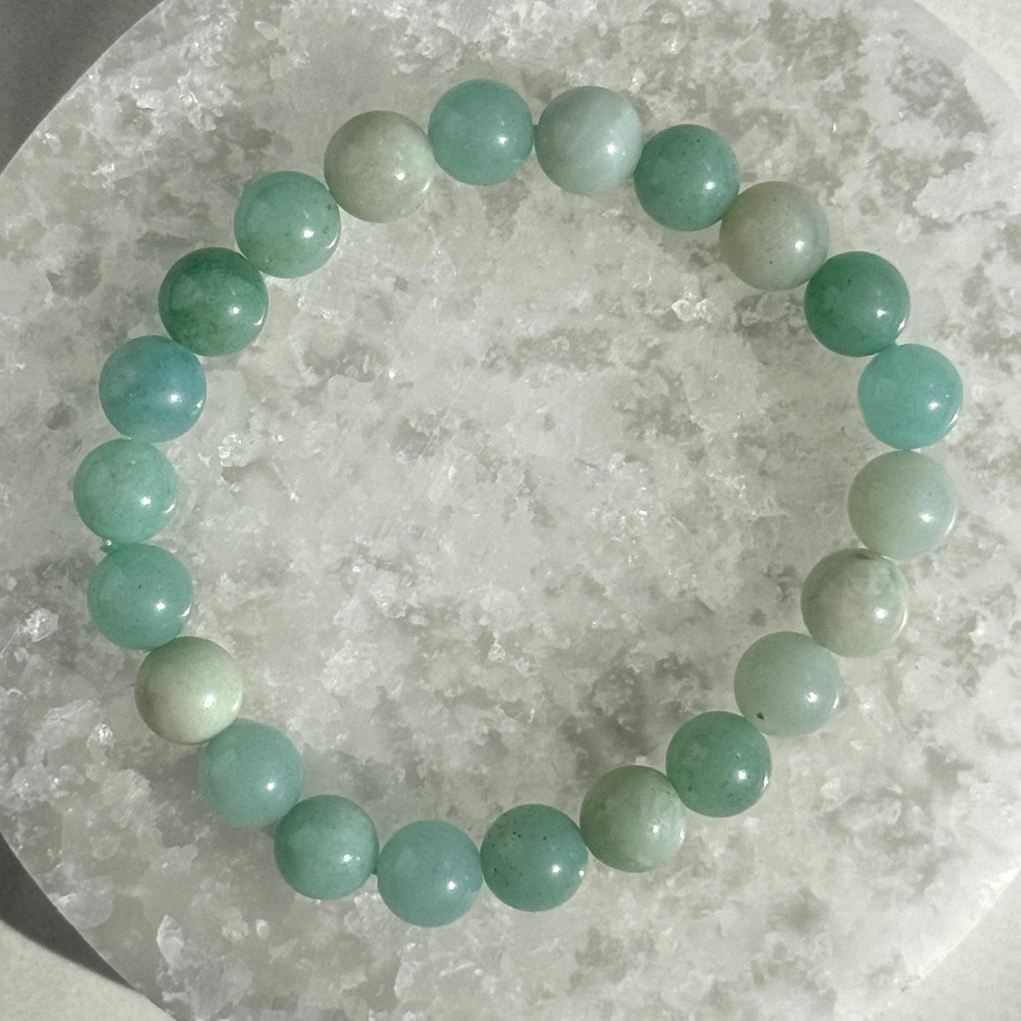 Caribbean Calcite Bracelet (8mm Bead)