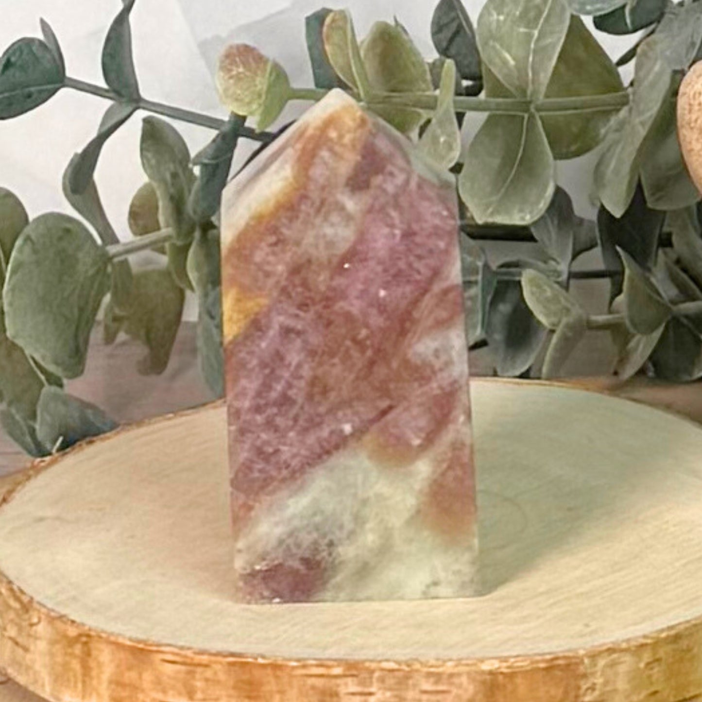 Pink Tourmaline Point