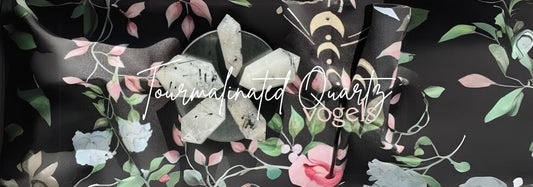 Unlock the Power of Tourmalinated Quartz Vogel Crystals for Protection, Grounding, and Wisdom