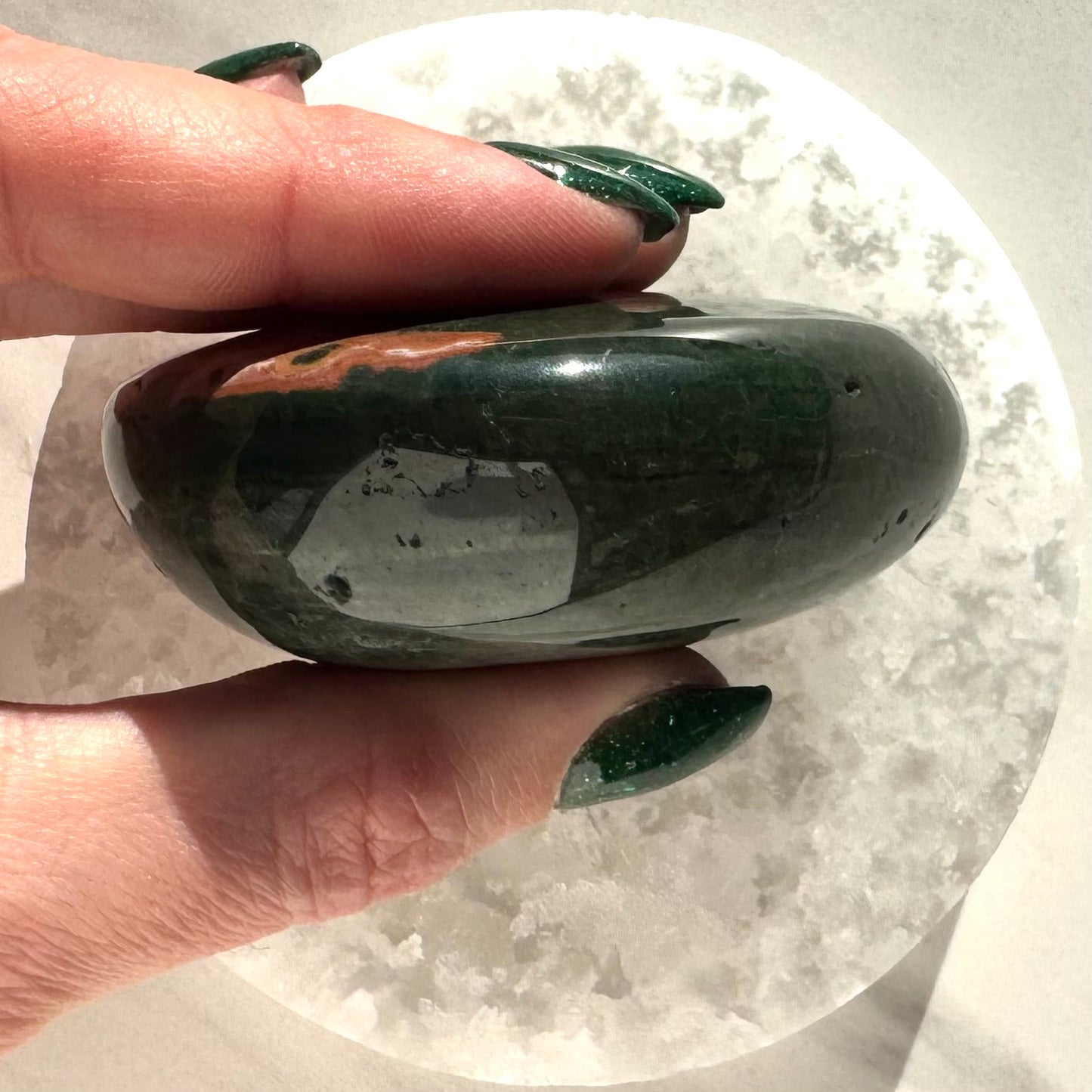 Ocean Jasper Freeform/Palm Stone