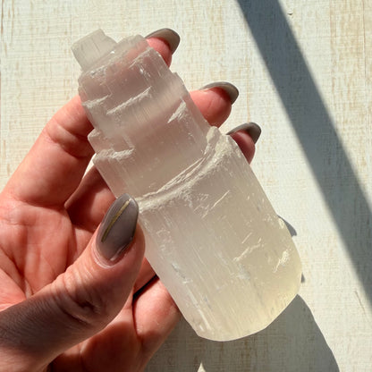 Selenite Tower | Satin Spar | Selenite Crystal