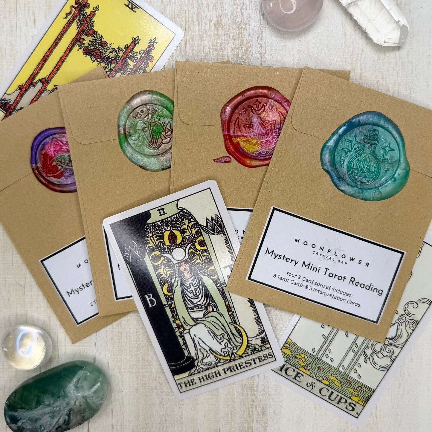 Mystery Mini Tarot Reading - 3 Card Spread