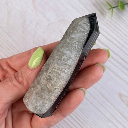 Onyx in Quartz Crystal Tower | Option H