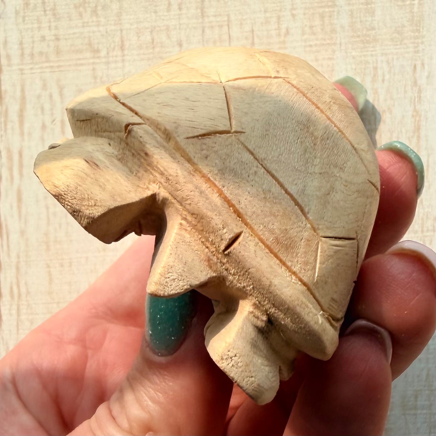 Palo Santo Turtle Carving | Hand-Carved from Peru
