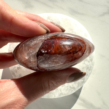 Fire Quartz Palm Stone C