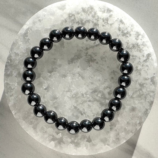 Hematite Bracelet (8mm Bead)