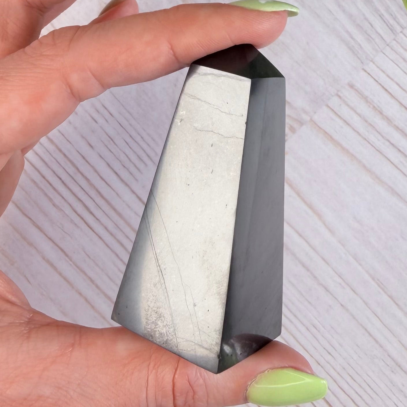 Shungite Obelisk Tower 2.7" | EMF Protection | Shungite Crystal
