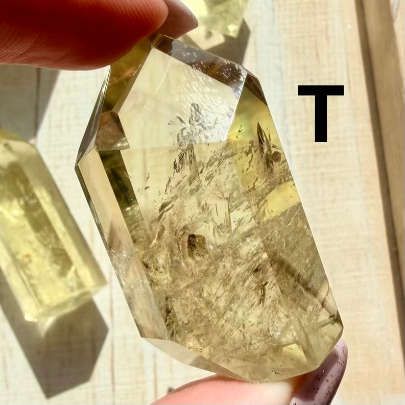 Natural Citrine Tower | Unheated Citrine Crystal Point | Choose Your Piece