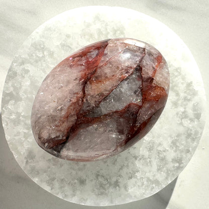 Fire Quartz Palm Stone C