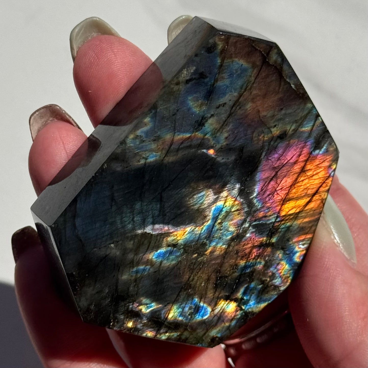 Flat Labradorite Freeform | Option A