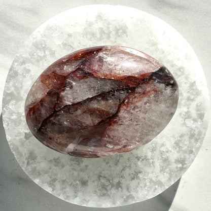 Fire Quartz Palm Stone C