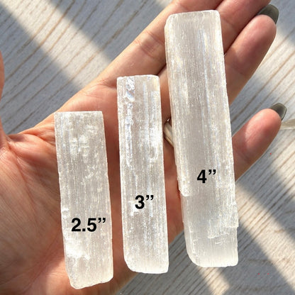 Selenite Sticks | Satin Spar | Selenite Crystal Sticks