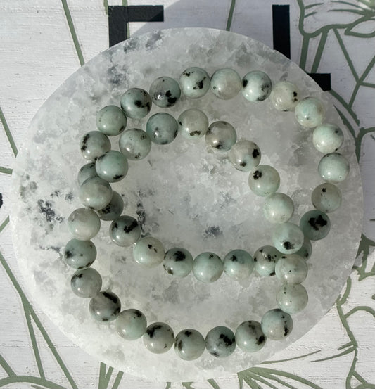 Kiwi Jasper Bracelets from New Zealand (8mm Bead)