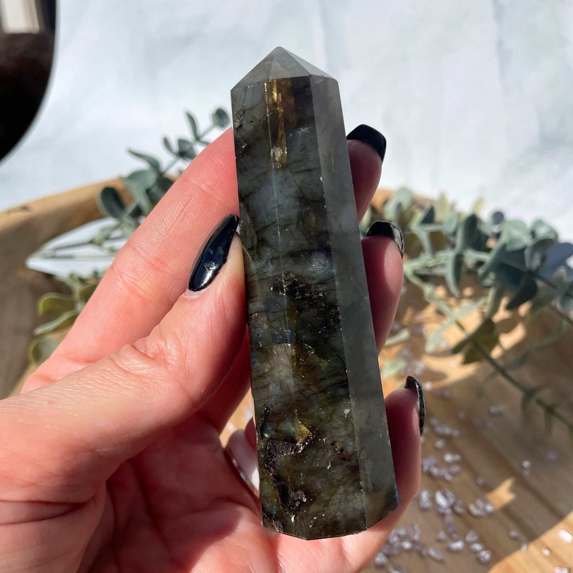 labradorite tower