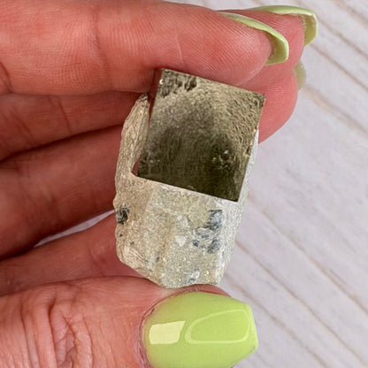 Cubic Pyrite on Marl Matrix – Navajún, Spain