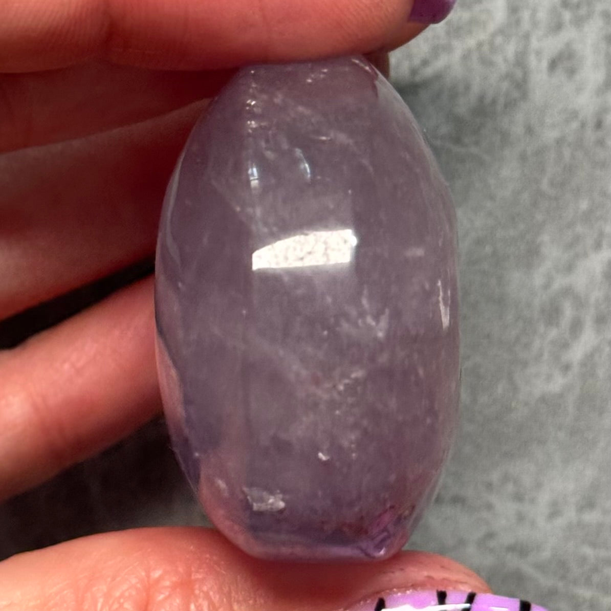 Amethyst Palm Stone from Brazil | Option D