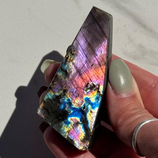 Flat Labradorite Freeform | Option B