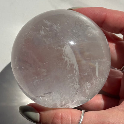 Gorgeous High Quality Optical Calcite "Iceland Spar" Sphere