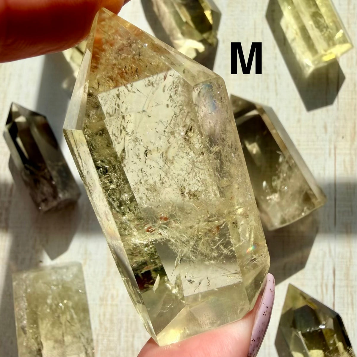 Natural Citrine Tower | Unheated Citrine Crystal Point | Choose Your Piece