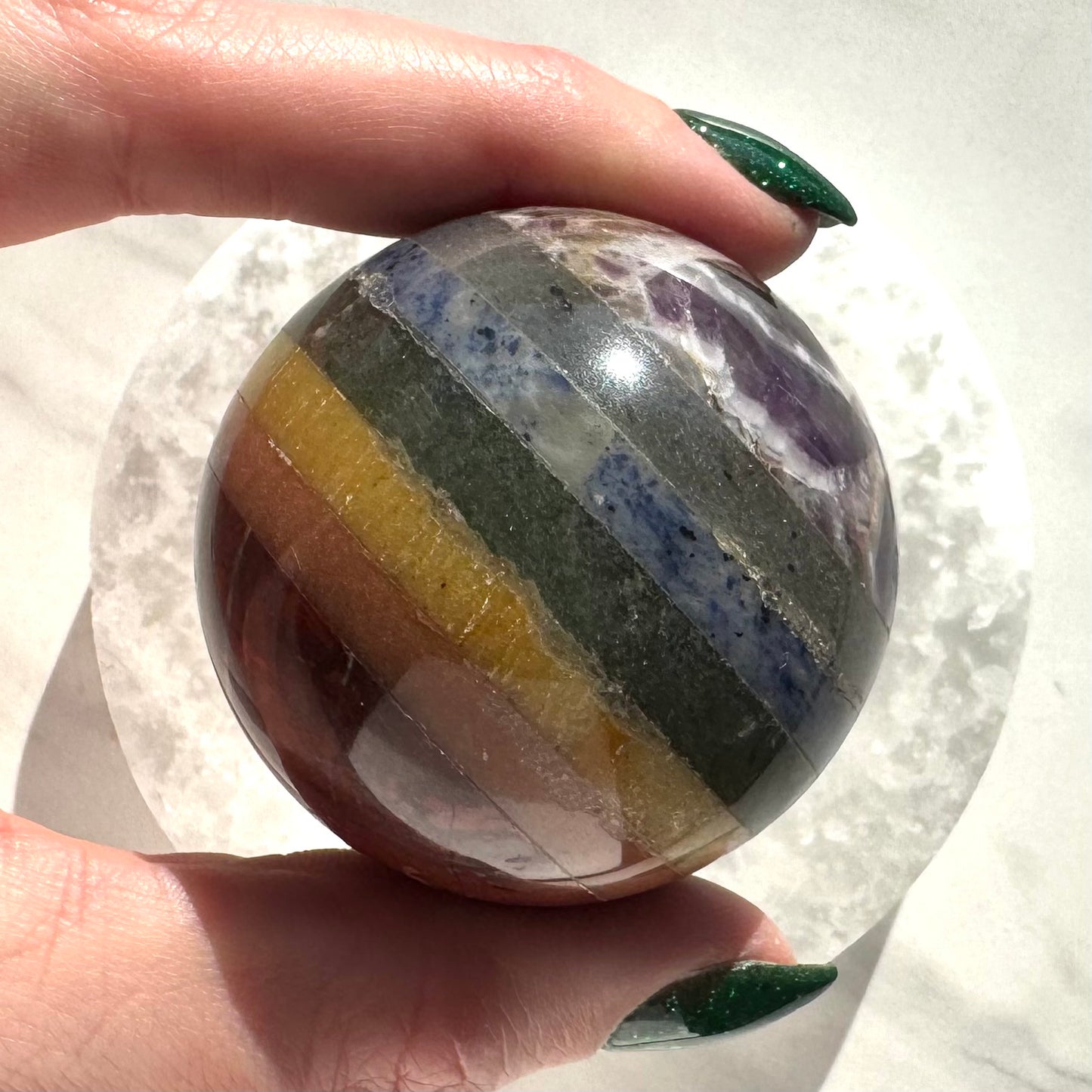 Chakra Stone Sphere