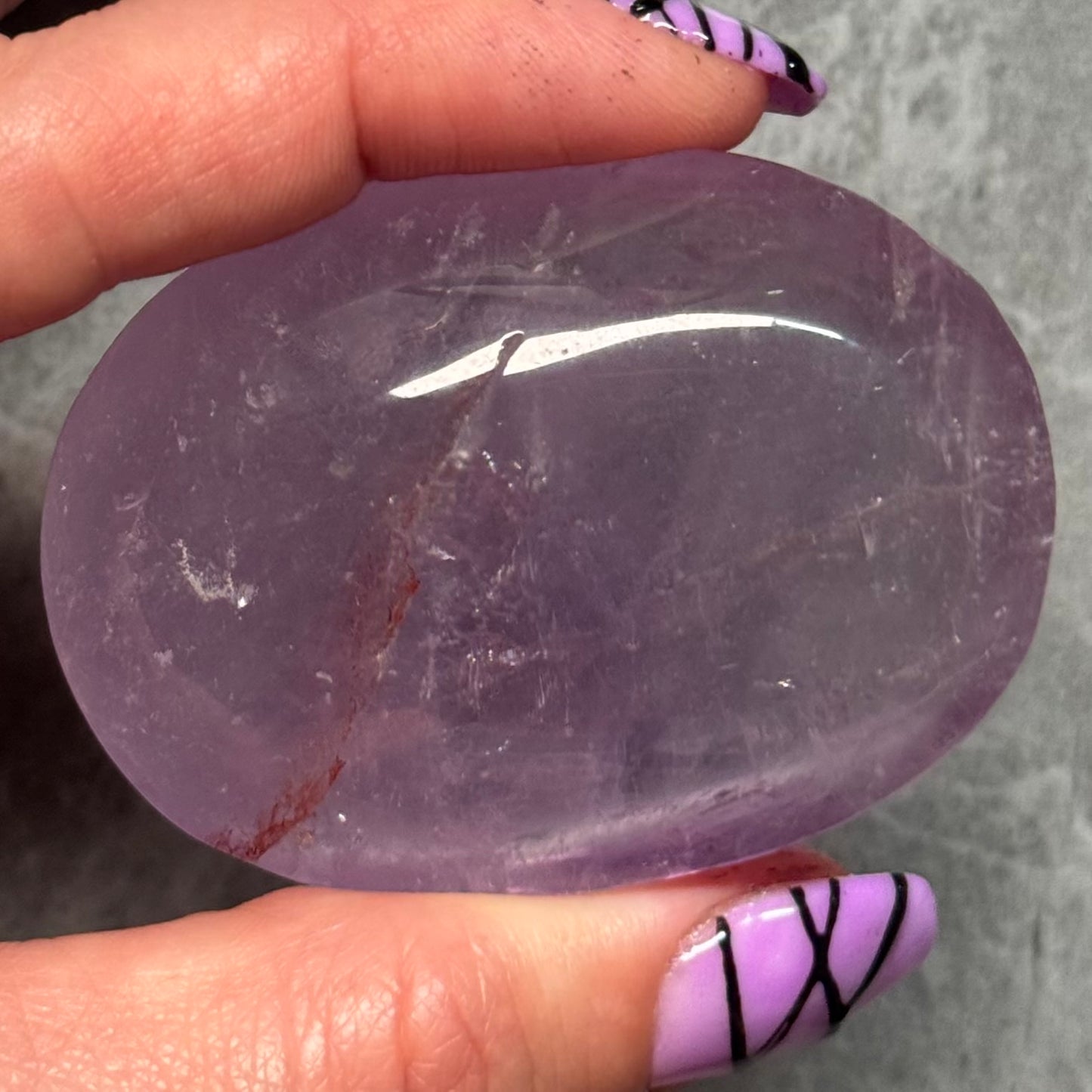Amethyst Palm Stone from Brazil | Option D