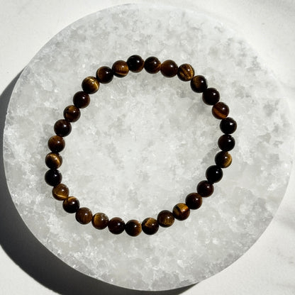 One (1) Golden Tiger’s Eye Bracelet (6mm Bead)