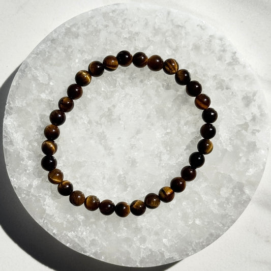 One (1) Golden Tiger’s Eye Bracelet (6mm Bead)
