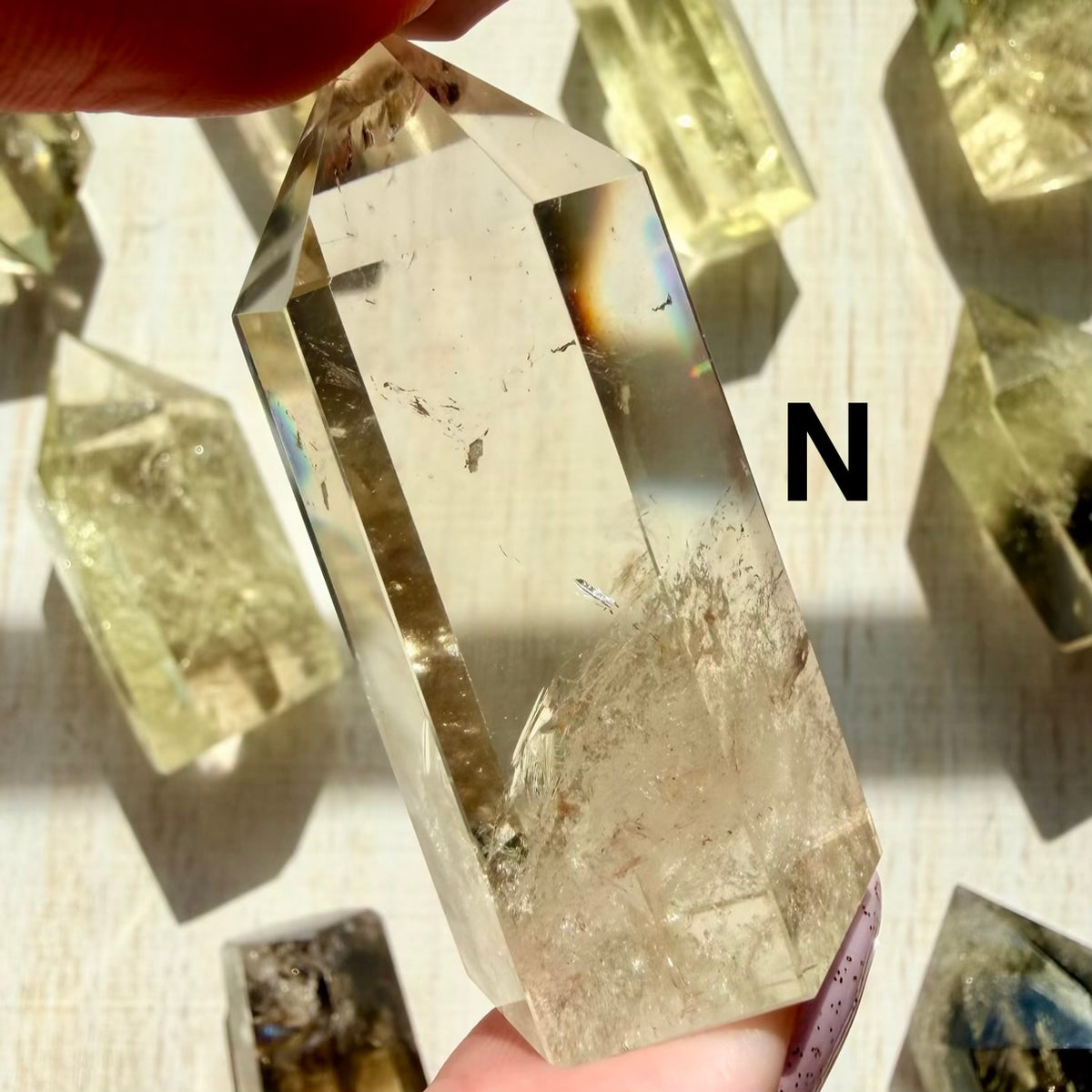 Natural Citrine Tower | Unheated Citrine Crystal Point | Choose Your Piece