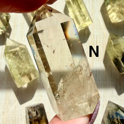 Natural Citrine Tower | Unheated Citrine Crystal Point | Choose Your Piece
