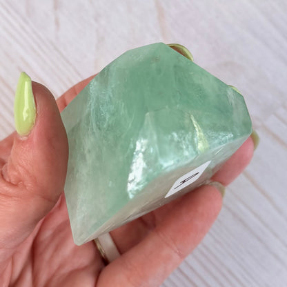 Green “Baja Blast” Fluorite Freeform | Option A