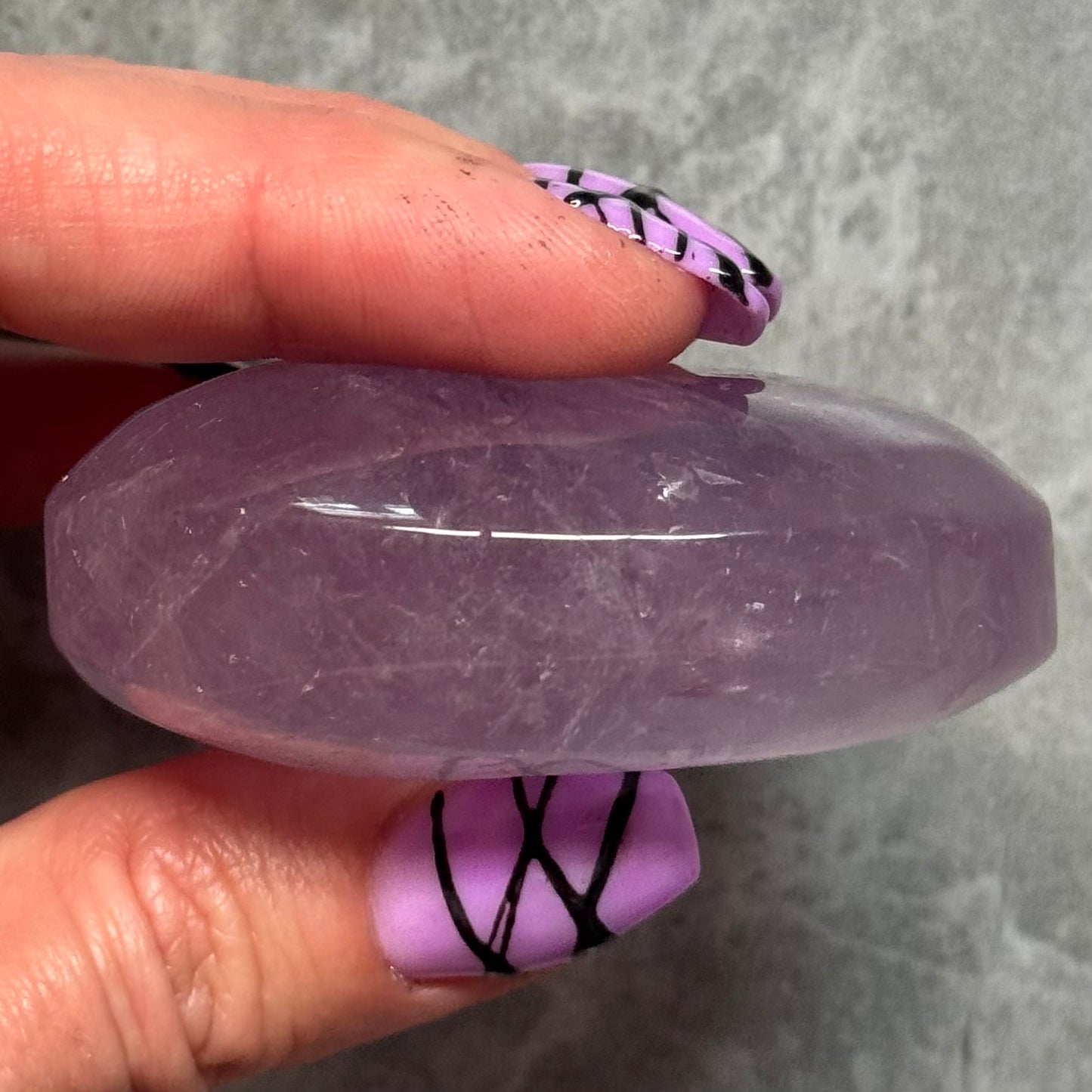 Amethyst Palm Stone from Brazil | Option D