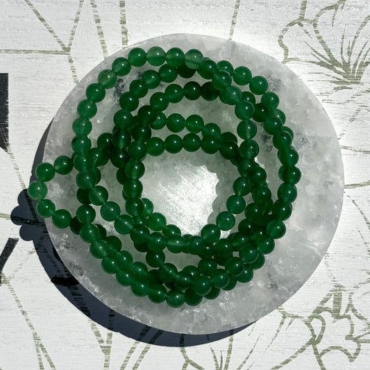 Jade Bracelet from Brazil (6mm Bead)