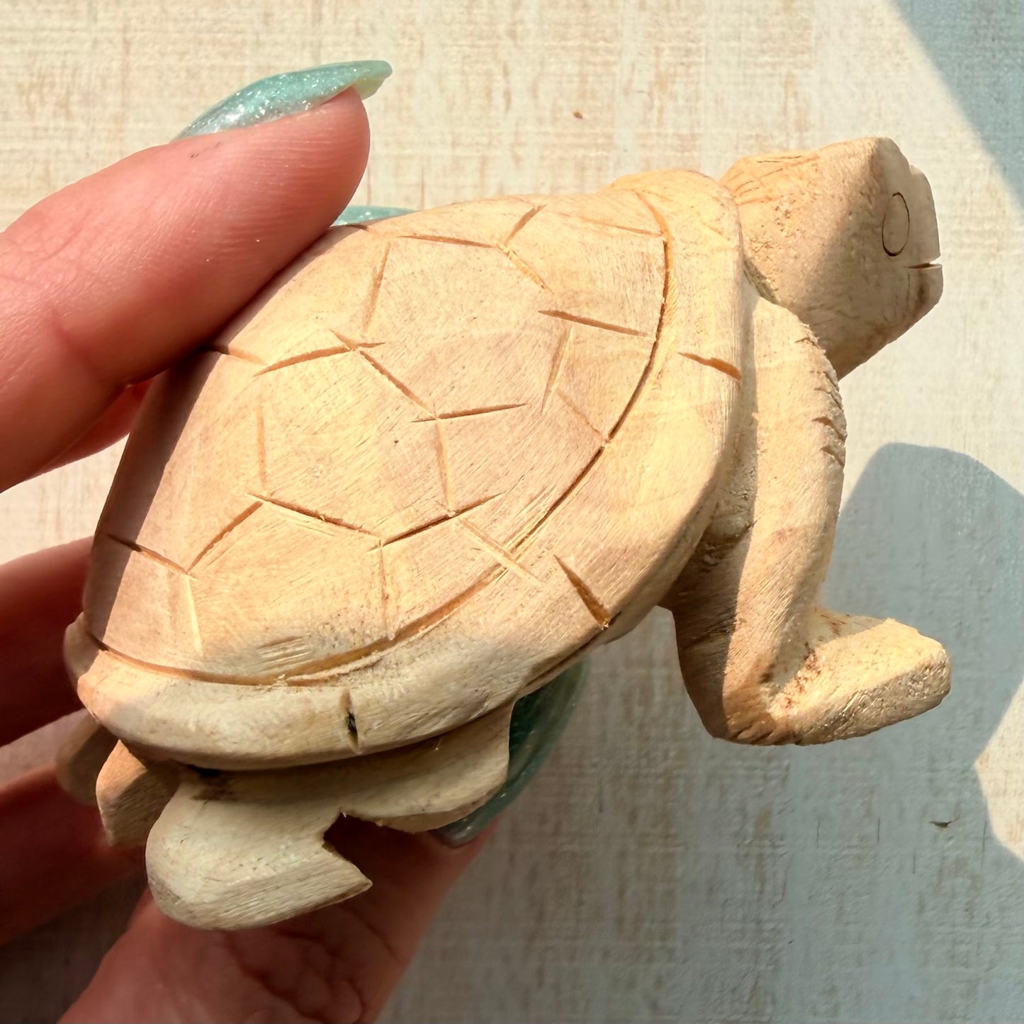 Palo Santo Turtle Carving | Hand-Carved from Peru