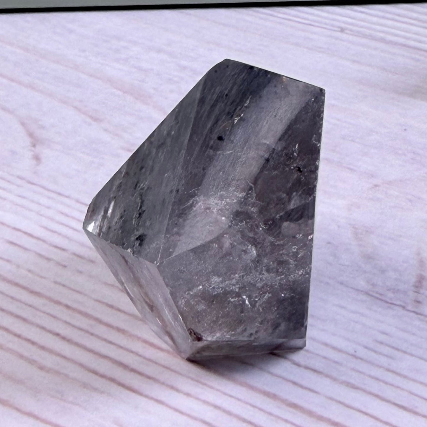Garden Quartz Freeform - Lodolite Inclusion Quartz | Option C