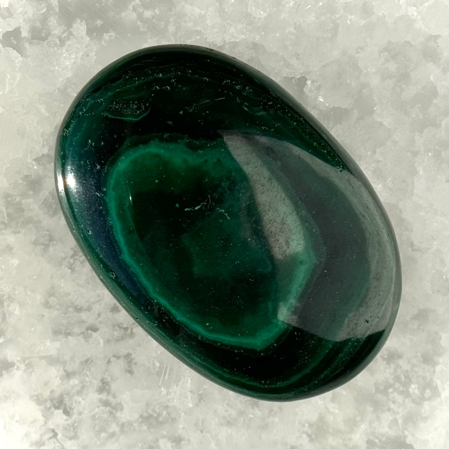 Malachite Palm Stone C