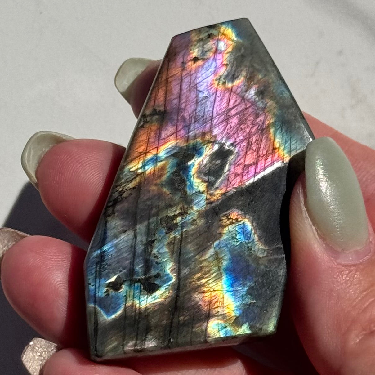 Flat Labradorite Freeform | Option C