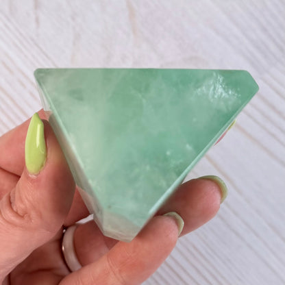 Green “Baja Blast” Fluorite Freeform | Option A