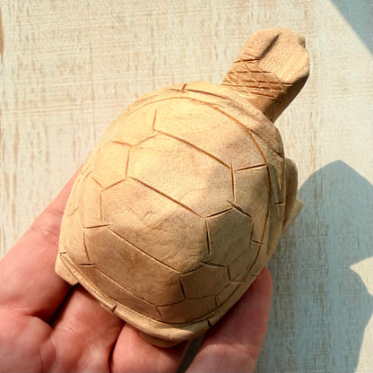 Palo Santo Turtle Carving | Hand-Carved from Peru