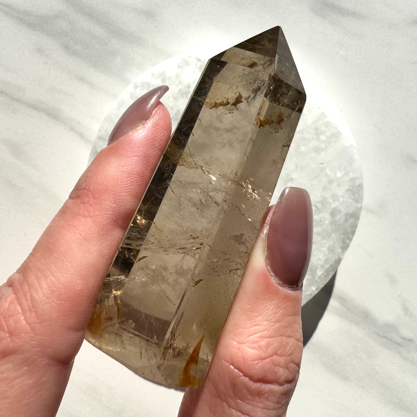 Smoky Quartz Tower A