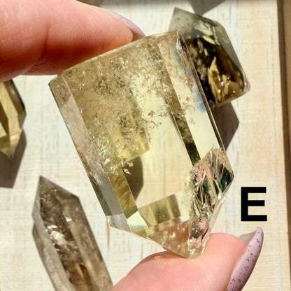 Natural Citrine Tower | Unheated Citrine Crystal Point | Choose Your Piece