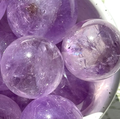 One (1) Amethyst Sphere from Brazil