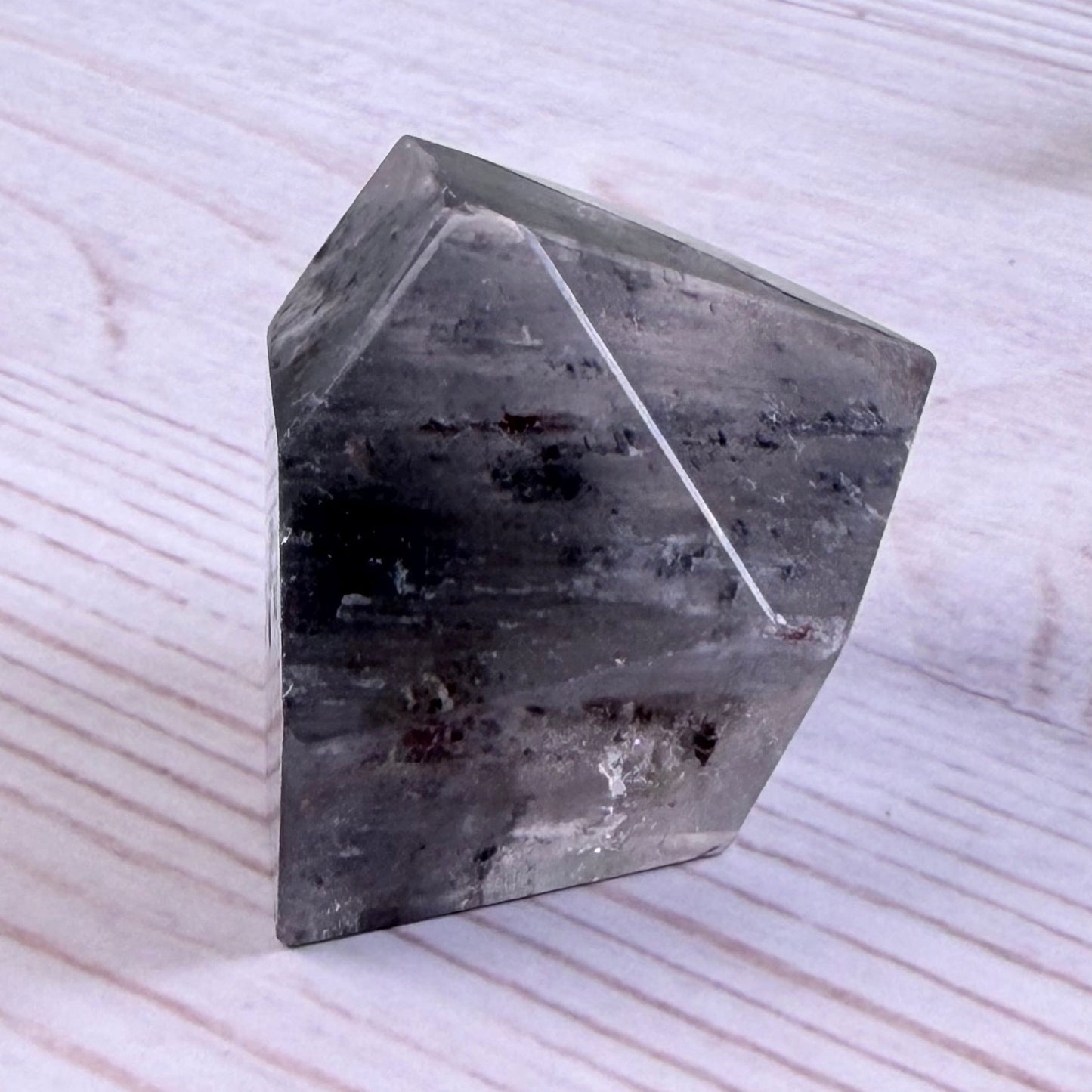Garden Quartz Freeform - Lodolite Inclusion Quartz | Option C