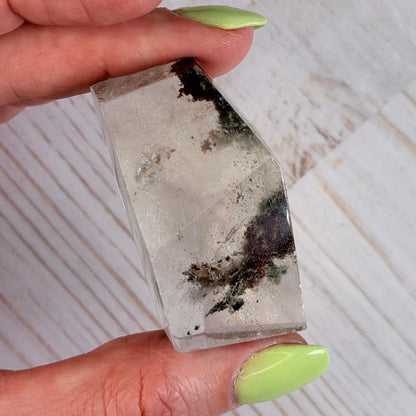Garden Quartz Freeform - Lodolite Inclusion Quartz | Option B