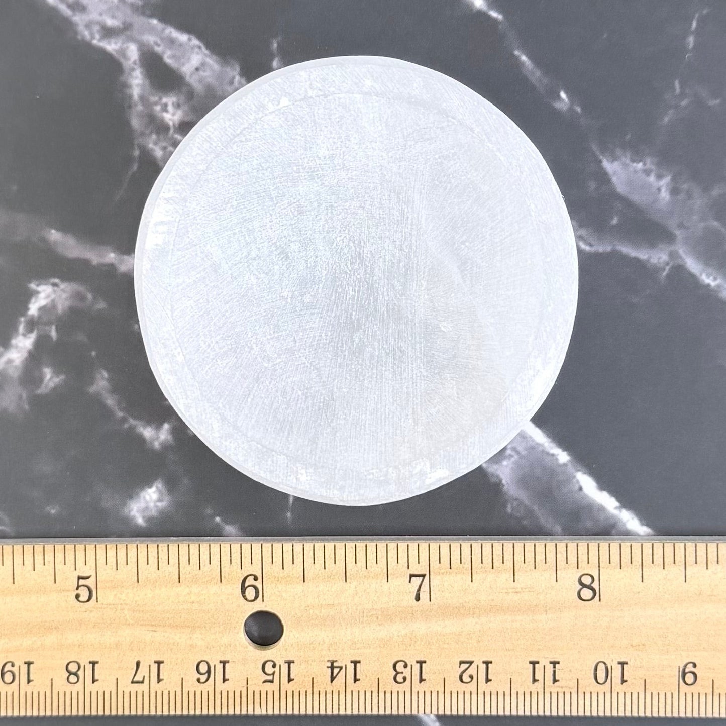One (1) Selenite Bowl from Morocco - Various Shapes