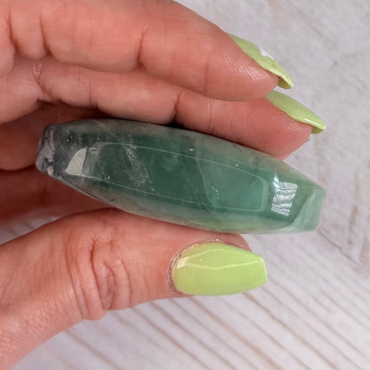 Snowflake Fluorite Palm Stone | Option B